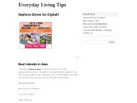 Everday Living Tips | Just another WordPress site
