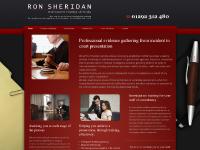 Evidence Gathering - Prosecution Training & Assistance | Ron Sheridan & Associates