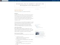 Working with Expect script on windows environment
