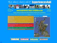 Flying, driving, shooting and riding experience days in Scotland