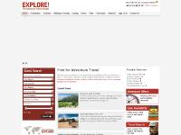 Adventure Holidays | Adventure Travel from EXPLORE! Adventure Holidays | Adventure Travel from EXPLORE!