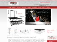 Stages & Risers | Portable Stages, Modular Staging & Portable Platforms Stages & Risers | Portable Stages, Modular Staging & Portable Platforms