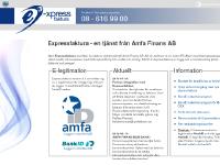 e-xpressfaktura - en tjänst från Amfa Finans