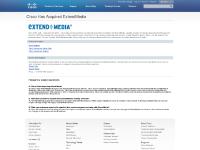 Cisco Has Acquired ExtendMedia - Cisco Systems