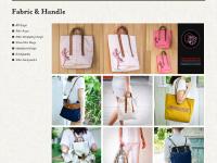 Fabric & Handle.com | Well Crafted Bags - Tote Bags, Weekend Bags, Tablet Bags