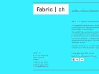 fabric | ch - architecture, interaction & recherche - www.fabric.ch - suisse