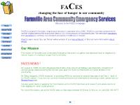 facesfoodpantry.org donations, volunteers, Annual Report
