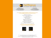 Facil'finances, la clé pour vos crédits ! Facil'finances, la clé pour vos crédits !