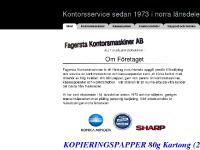 liten fagerstakontorsmaskiner.se skärmbild liten fagerstakontorsmaskiner.se skärmbild