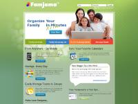 famjama.com family schedule, family calendar, family website