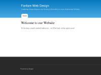Welcome to our Website | Fanfare Web Design