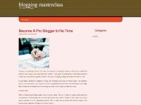 Blogging Masterclass