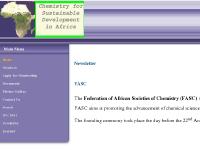 Federation of African Societies of Chemistry - Home