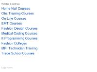Fashion Design Courses