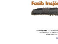 Fasib Insjön AB har 15 lägenheter samt 2 lokaler på Insjövägen 13 i Insjön