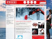 Fassi Sverige AB står för service, kvalité och omtanke Fassi Sverige AB står för service, kvalité och omtanke
