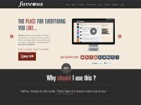 Faveous | The place for everything you like. Faveous | The place for everything you like.