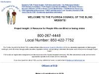 fcb.org Project Insight, The White Cane Bulletin, FCB Standing Committees fcb.org Project Insight, The White Cane Bulletin, FCB Standing Committees