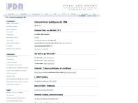 FDN -- Association fournisseur d'accès RTC et ADSL FDN -- Association fournisseur d'accès RTC et ADSL