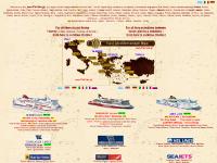 All Greek Ferries routes from/to Italy, Greece and Greek islands, Albania, Turkey, Cyprus, Israel. Greece Ferry Tickets. Ferries in Greece. Sea Travel Ferries to Greek islands. Greek Ferries/Boat/Ship Schedules for Italy Greece Albania Turkey + Greek Isla All Greek Ferries routes from/to Italy, Greece and Greek islands, Albania, Turkey, Cyprus, Israel. Greece Ferry Tickets. Ferries in Greece. Sea Travel Ferries to Greek islands. Greek Ferries/Boat/Ship Schedules for Italy Greece Albania Turkey + Greek Isla