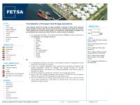 fetsa.org Tank storage, Mission statement, Facts & figures