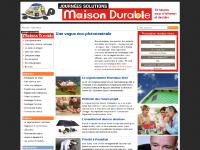 Les journées solutions maison durable Les journées solutions maison durable