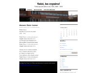 Salut, les copains! | Fiches pour les élèves de 2 ESO, 2008 – 2009