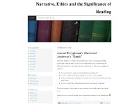 Fiction, Ethics and the Significance of Reading Fiction, Ethics and the Significance of Reading