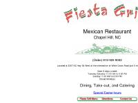 Fiesta Grill Restaurant of Chapel Hill Fiesta Grill Restaurant of Chapel Hill