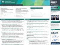 finance.gov.au Finance; Department of Finance and Deregulation; finance.gov.au Finance; Department of Finance and Deregulation;