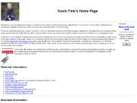 Kevin Fink's Home Page