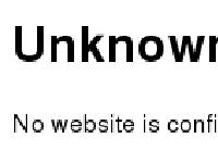 Unknown address