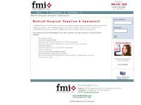 First Medical, Inc. - FMI - National Medical Supplier First Medical, Inc. - FMI - National Medical Supplier