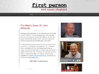 First Person Interview with Wayne Shepherd