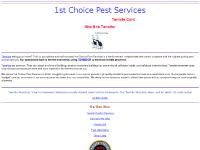 firstpest.com termites, termite extermination, termite control