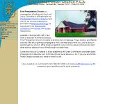 First Presbyterian Church P.C.A. of Summerville, Georgia