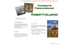 Fotograf och Fiskejournalist Robert Fjällborg - fjallfoto.se