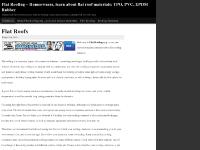 flat-roofing.org Flat Roofs, PVC Roofing, Flat Roofs