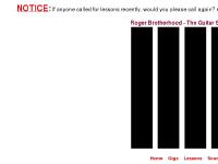 Roger Brotherhood - The Guitar Studio Roger Brotherhood - The Guitar Studio