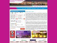 Cheap Flights to Toronto Canada with flightstotoronto.net