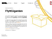 statistik för flyttgiganten - Flyttfirma Stockholm: flyttransport, magasinering & flyttstdning