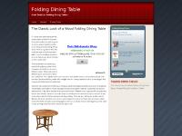 Folding Dining Table