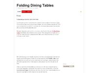 Folding Dining Tables