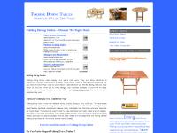 Folding Dining Tables - Folding Dining Tables For Convenience