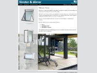 fonster & dorrar | quality swedish windows & gliding doors