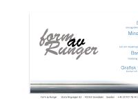 Form av Runger Form av Runger