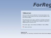 ForReg - Företagsregister ForReg - Företagsregister