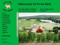 Välkommen till Forsa Gård Välkommen till Forsa Gård