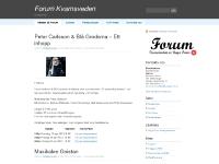 Forum Kvarnsveden - av Unga Örnar Forum Kvarnsveden - av Unga Örnar