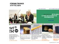 forvaltningsstiftelsen.se valkommen introduktionssida